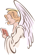 Engel met Bybel